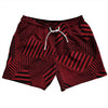 Multiple Lines Pattern 5" Swim Shorts Made in USA by Tribe Lacrosse