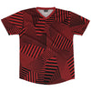 Multiple Lines Pattern Soccer Jersey Made In USA by Tribe Lacrosse