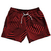 Multiple Lines Pattern 5" Swim Shorts Made in USA by Tribe Lacrosse