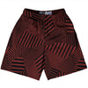 Multiple Lines Pattern Lacrosse Shorts Made In USA by Tribe Lacrosse