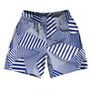 Multiple Lines Pattern Soccer Shorts Made In USA by Tribe Lacrosse