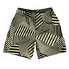 Multiple Lines Pattern Soccer Shorts Made In USA by Tribe Lacrosse