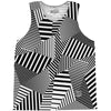 Multiple Lines Pattern Basketball Singlets by Tribe Lacrosse