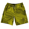 Multiple Lines Pattern 10" Swim Shorts Made in USA by Tribe Lacrosse