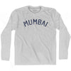 Mumbai Vintage City Adult Cotton Long Sleeve T-shirt by Ultras