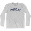 Muscat Vintage City Adult Cotton Long Sleeve T-shirt by Ultras