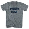 Music Row Tri-Blend V-neck Womens Junior Cut T-shirt by Tribe Lacrosse