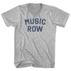 Music Row Adult Cotton V-neck T-shirt by Tribe Lacrosse