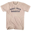 Music Trivia Gangster Adult Tri-Blend T-shirt by Tribe Lacrosse