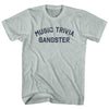 Music Trivia Gangster Adult Tri-Blend T-shirt by Tribe Lacrosse