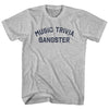 Music Trivia Gangster Youth Cotton T-shirt by Tribe Lacrosse