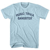 Music Trivia Gangster Adult Cotton T-shirt by Tribe Lacrosse