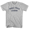 Music Trivia Legend Adult Cotton T-shirt by Tribe Lacrosse