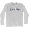 Nagpur Vintage City Adult Cotton Long Sleeve T-shirt by Ultras
