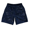 Splatter Athletic Running Fitness Exercise Shorts 7" Inseam Shorts Made In USA by Tribe Lacrosse