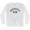Nebraska USA Adult Cotton Long Sleeve T-shirt by Ultras