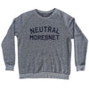 Neutral Moresnet Adult Tri-Blend Sweatshirt by Tribe Lacrosse