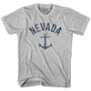 Nevada State Anchor Home Cotton Womens T-shirt by Ultras