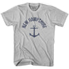 New Hampshire State Anchor Home Cotton Adult T-shirt by Ultras