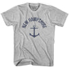 New Hampshire State Anchor Home Cotton Adult T-shirt by Ultras