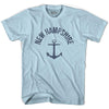 New Hampshire State Anchor Home Cotton Adult T-shirt by Ultras