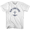 New Hampshire State Anchor Home Cotton Adult T-shirt by Ultras