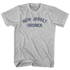 New Jersey Drones Adult Cotton T-shirt by Tribe Lacrosse
