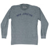 New Jerseyan Adult Tri-Blend Long Sleeve T-shirt by Tribe Lacrosse