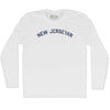 New Jerseyan Adult Cotton Long Sleeve T-shirt by Tribe Lacrosse