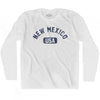 New Mexico USA Adult Cotton Long Sleeve T-shirt by Ultras