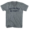 No Palmer No Party Adult Tri-Blend V-neck T-shirt by Tribe Lacrosse