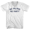 No Palmer No Party Adult Cotton V-neck T-shirt by Tribe Lacrosse