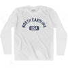 North Carolina USA Adult Cotton Long Sleeve T-shirt by Ultras