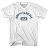 North Carolina USA Adult Cotton T-shirt by Ultras