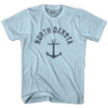 North Dakota State Anchor Home Cotton Adult T-shirt by Ultras