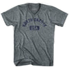 North Dakota USA Adult Tri-Blend V-neck Womens T-shirt by Ultras