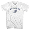 Northampton Running Track Winged Foot Adult Cotton T-shirt by Tribe Lacrosse