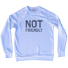 Not Friendly Adult Tri-Blend Sweatshirt by Tribe Lacrosse