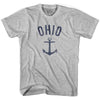 Ohio State Anchor Home Cotton Womens T-shirt by Ultras