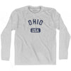Ohio USA Adult Cotton Long Sleeve T-shirt by Ultras
