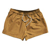 Pinstripes 2.5" Swim Shorts Made in USA by Tribe Lacrosse