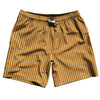 Pinstripes Swim Shorts 7" Made in USA by Tribe Lacrosse