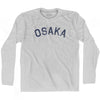 Osaka Vintage City Adult Cotton Long Sleeve T-shirt by Ultras