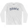 Osaka Vintage City Adult Cotton Long Sleeve T-shirt by Ultras