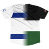 Palestine Flag And Israel Flag Combination Soccer Jersey Made In USA
