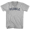 Pebble Adult Cotton V-neck T-shirt by Tribe Lacrosse