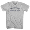 People's Democratic Republic of Yemen Adult Cotton T-shirt by Tribe Lacrosse