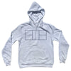 Pickleball Court Lines Tri-Blend Hoodie by Tribe Lacrosse