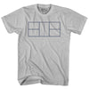 Pickleball Court Lines Adult Cotton T-shirt by Tribe Lacrosse
