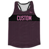Pinstripes Custom Finish Line Running Track Tops Made In USA by Tribe Lacrosse
